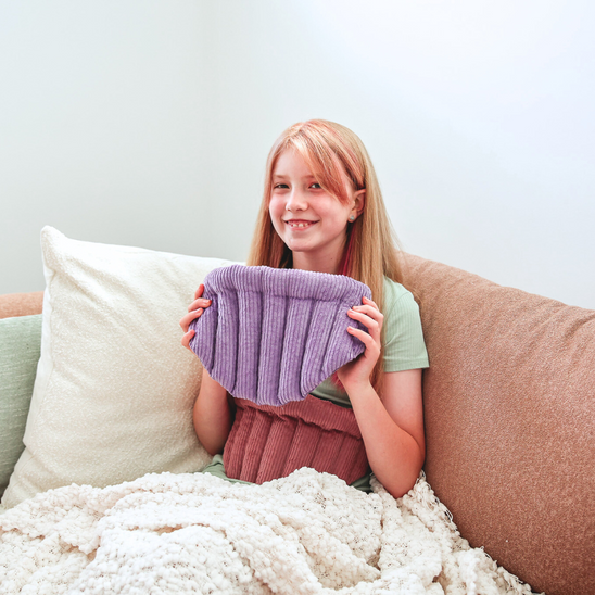 Natural Lupin Heat Pack - Adjustable Velcro Lower Hip & Back Wrap