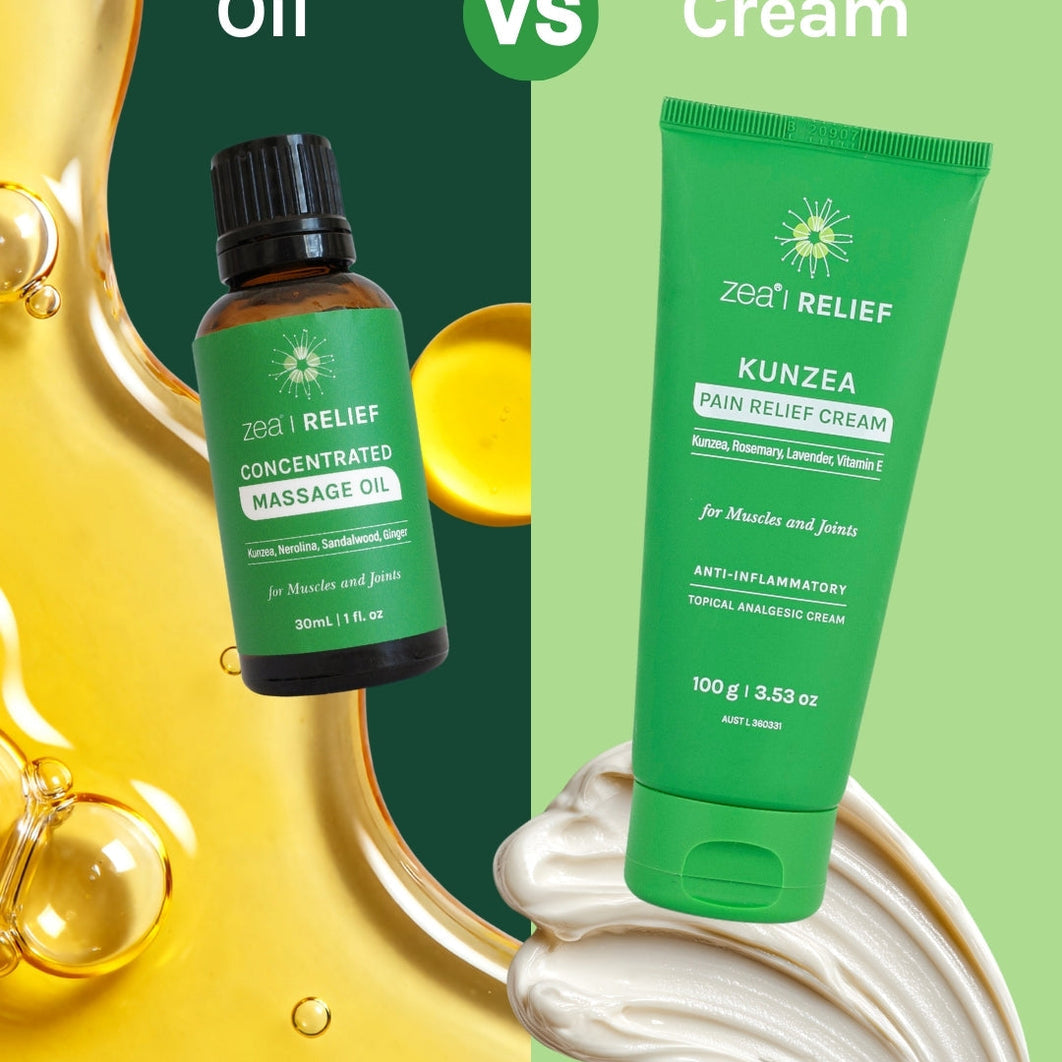 Oil vs Cream for Pain Relief: What’s the Difference?