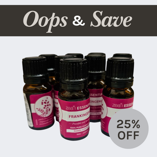 Frankincense Essential Oil (Oops and Save)