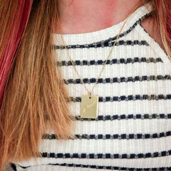 "I am Enough" Necklace