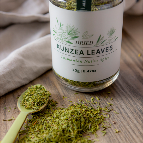 Dried Kunzea Leaf, styled product photograph 2