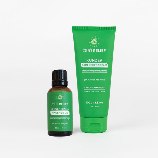 Concentrated Combo - Extra Strength Kunzea Cream and Massage Oil