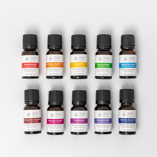 10 x  Zea Essentials Lifestyle Blends [Complete Set]